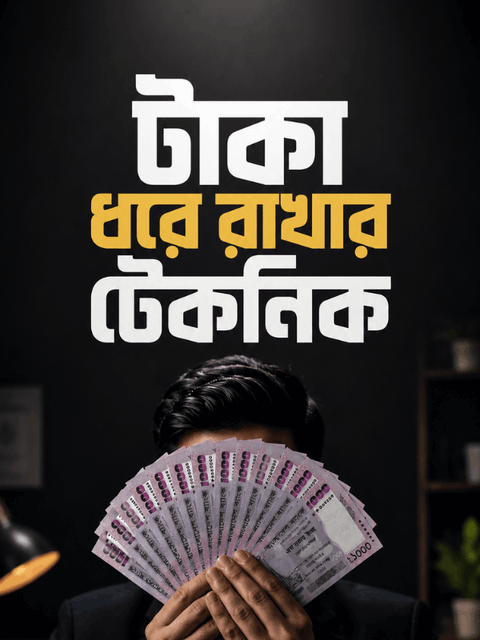 টাকা ধরে রাখার টেকনিক