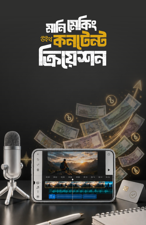 মানি মেকিং উইথ কন্টেন্ট ক্রিয়েশন