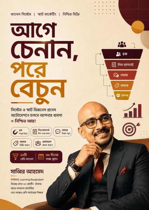 আগে চেনান, পরে বেচুন